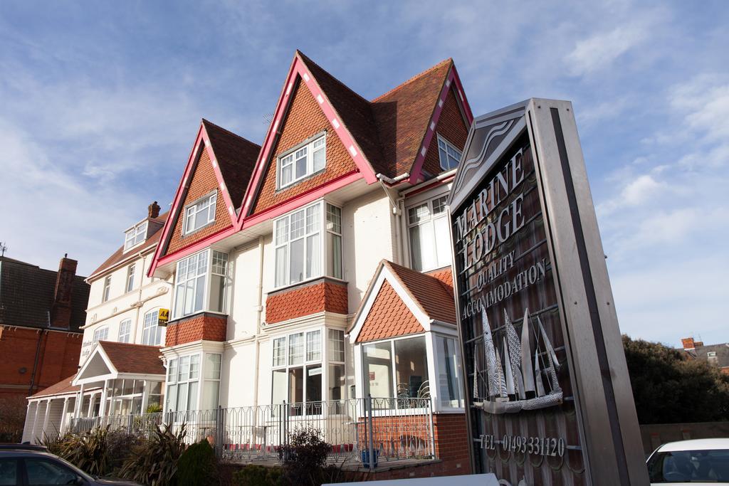 Marine Lodge Great Yarmouth Eksteriør billede